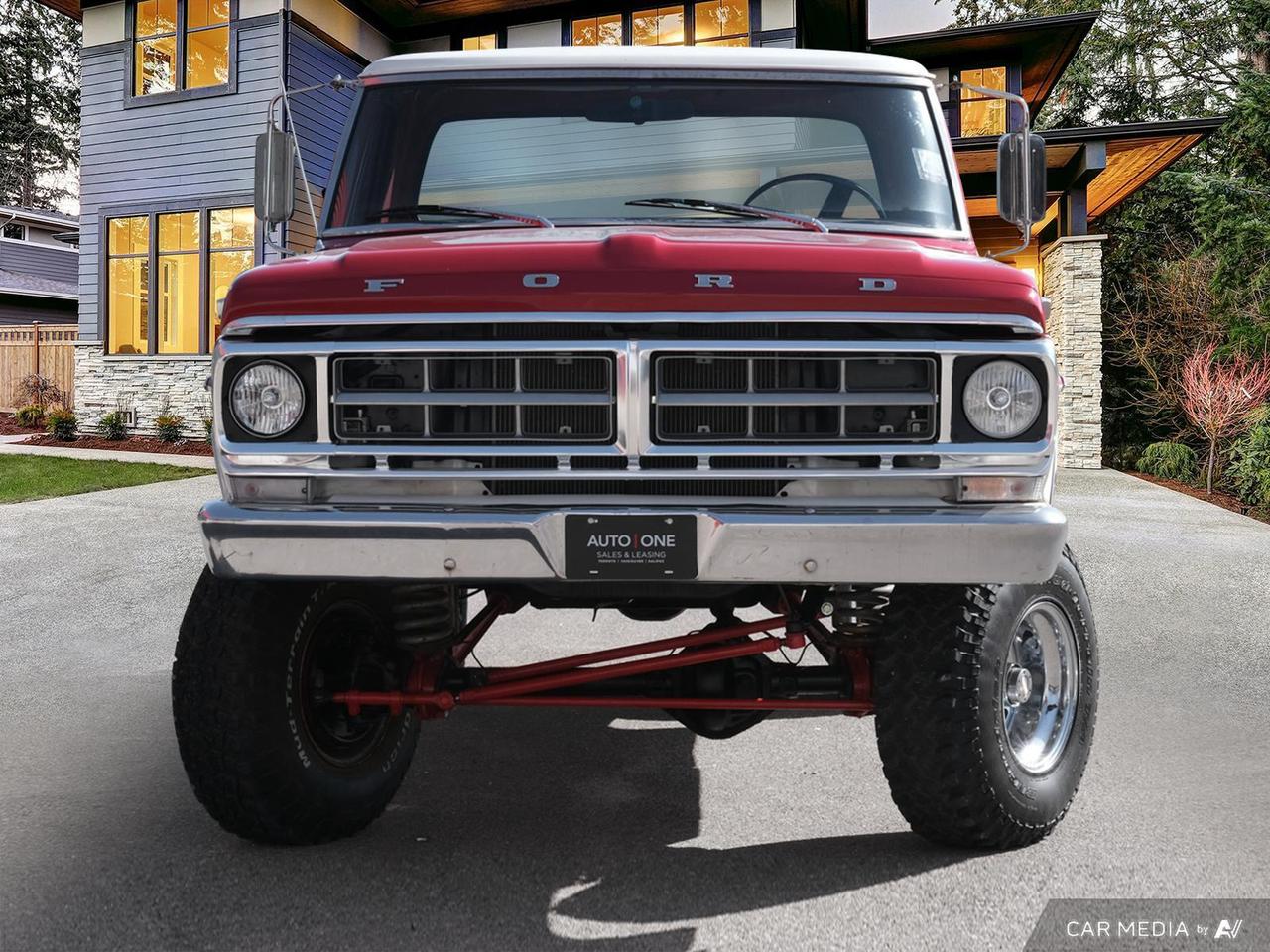 1971 Ford F-100 360 V8   MANUAL   4WHEEL DRIVE l NEW POWER STEERIN Photo