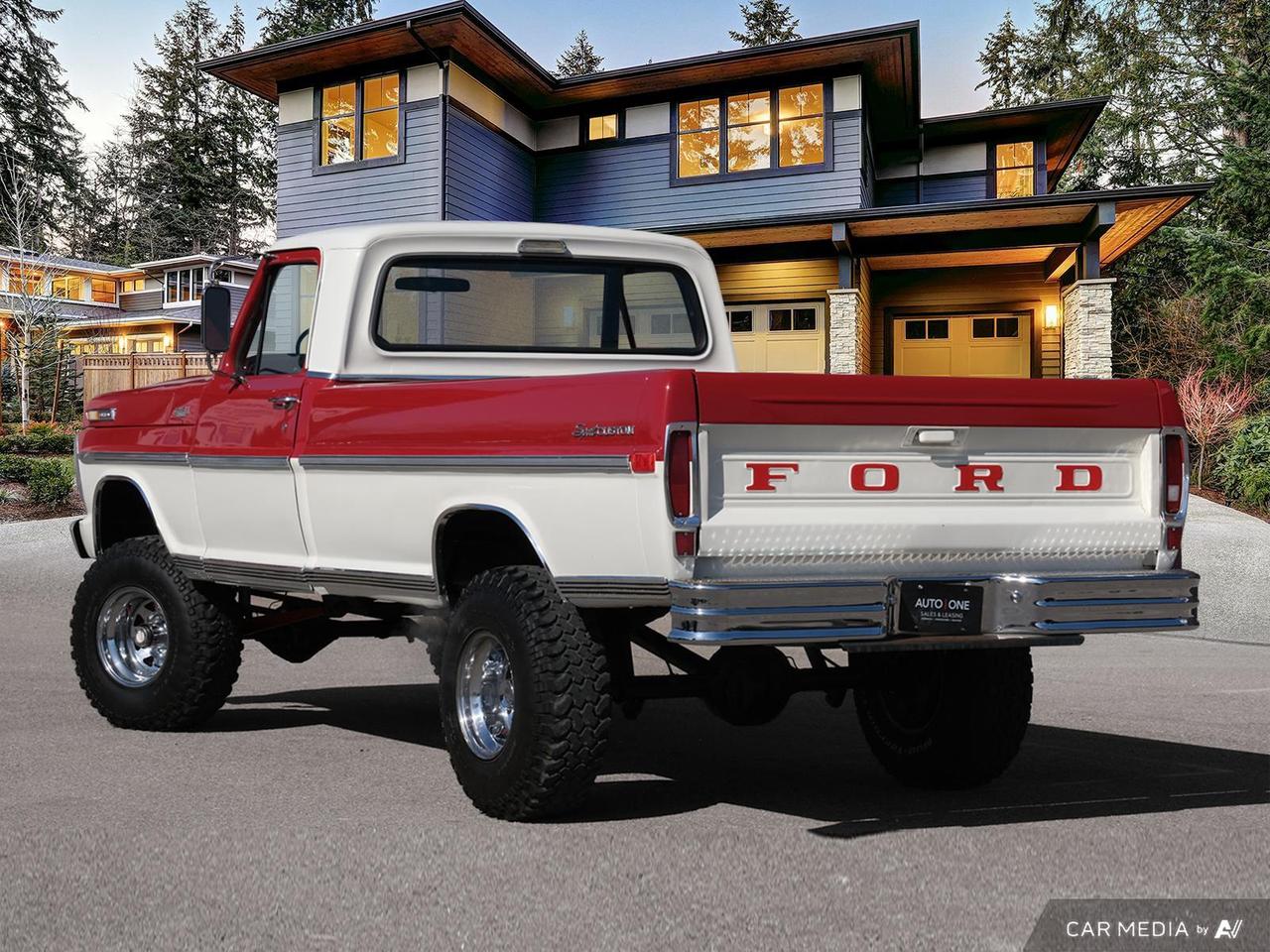 1971 Ford F-100 360 V8   MANUAL   4WHEEL DRIVE l NEW POWER STEERIN Photo