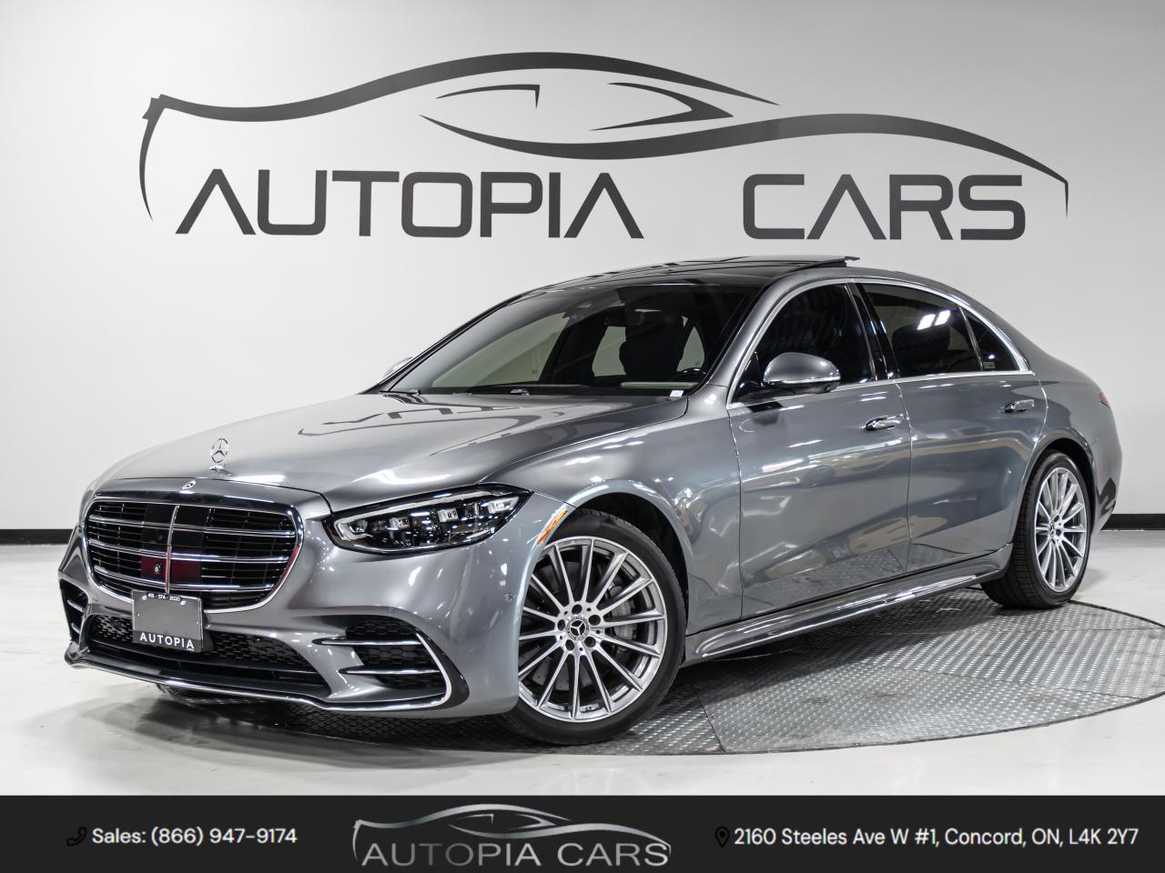 2021 Mercedes-Benz S-Class S 580 4MATIC AMG PKG HEADS UP BLIND SPOTS NAVI Photo0