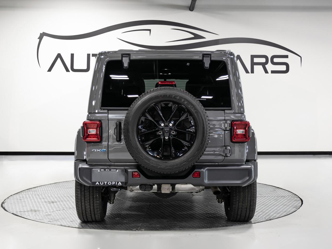 2021 Jeep Wrangler 4xe UNLINTED SAHARA 4x4 ELECTRIC BROWN IN NAVI Photo4