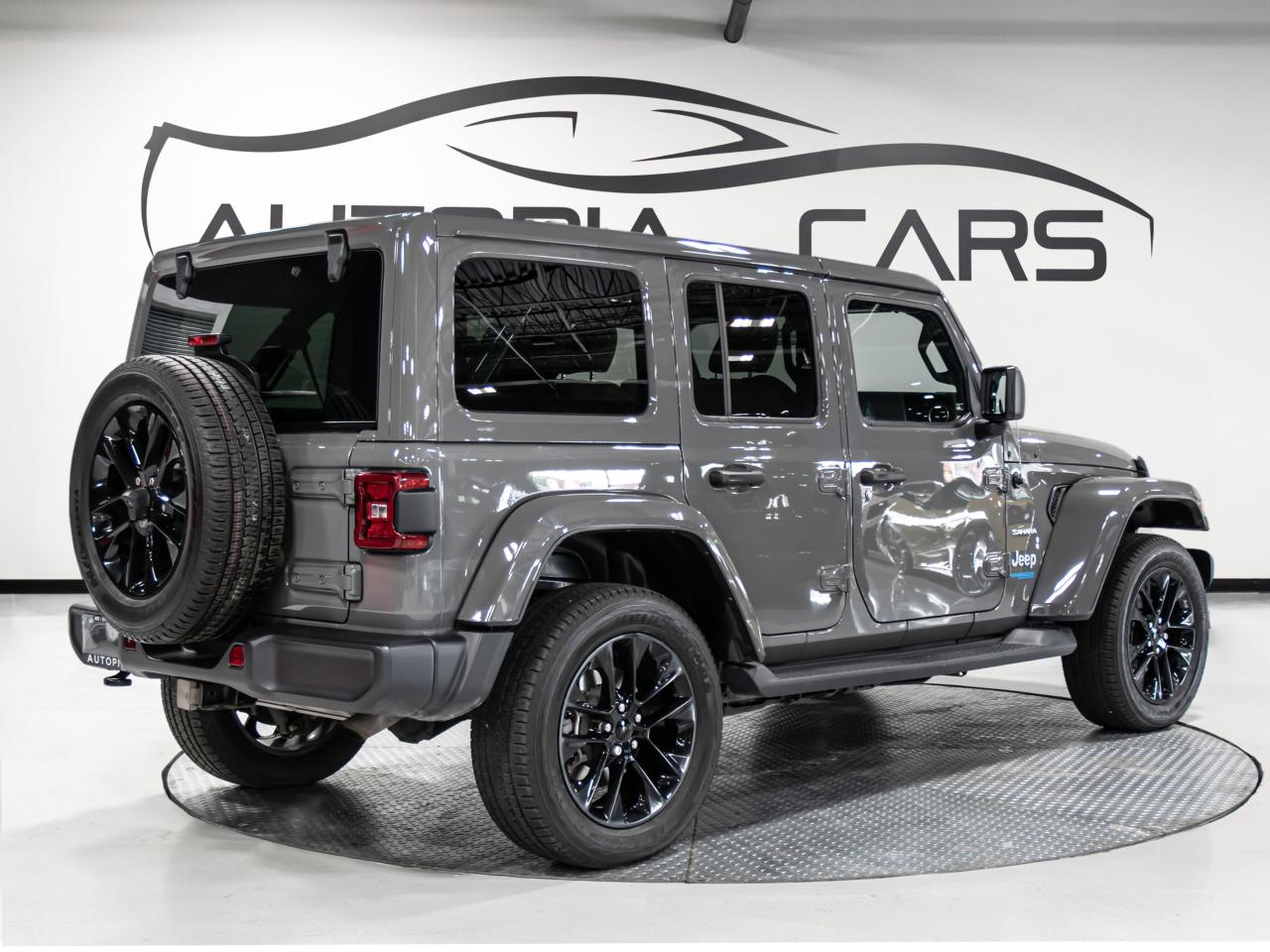 2021 Jeep Wrangler 4xe UNLINTED SAHARA 4x4 ELECTRIC BROWN IN NAVI Photo3
