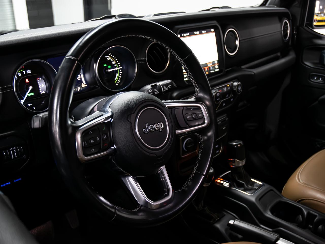 2021 Jeep Wrangler 4xe UNLINTED SAHARA 4x4 ELECTRIC BROWN IN NAVI Photo