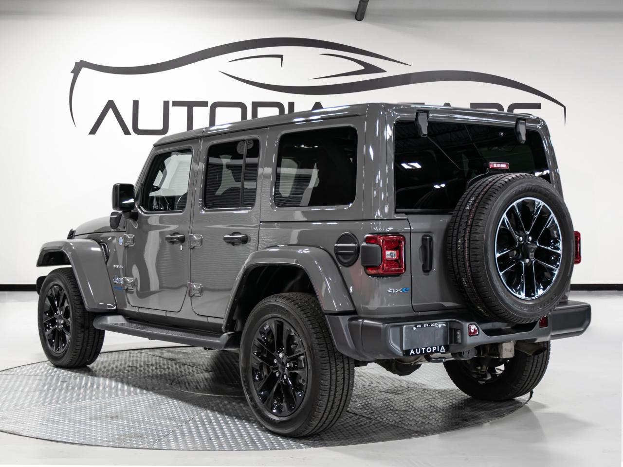 2021 Jeep Wrangler 4xe UNLINTED SAHARA 4x4 ELECTRIC BROWN IN NAVI Photo