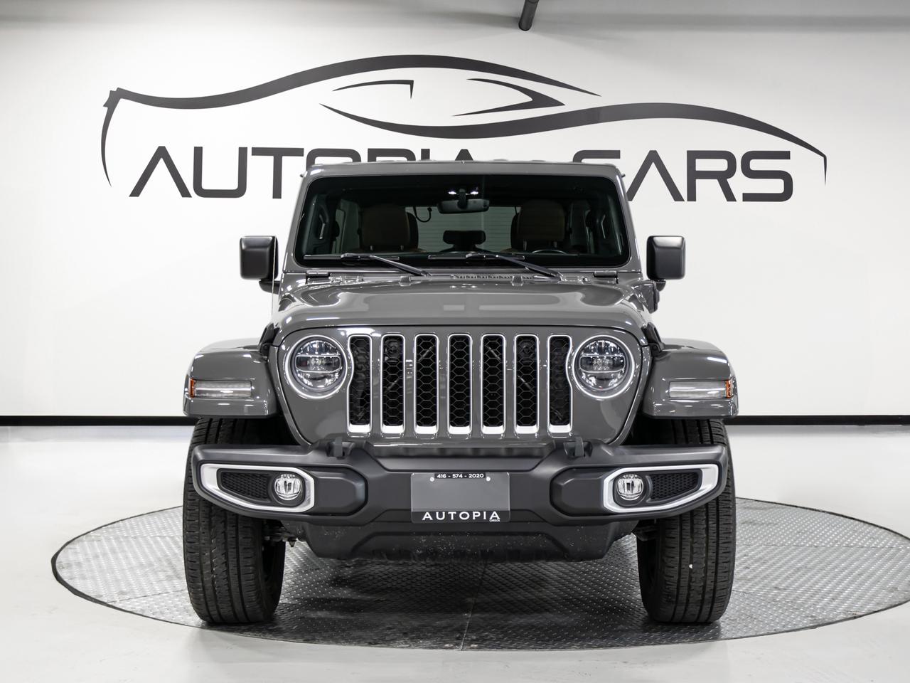 2021 Jeep Wrangler 4xe UNLINTED SAHARA 4x4 ELECTRIC BROWN IN NAVI Photo