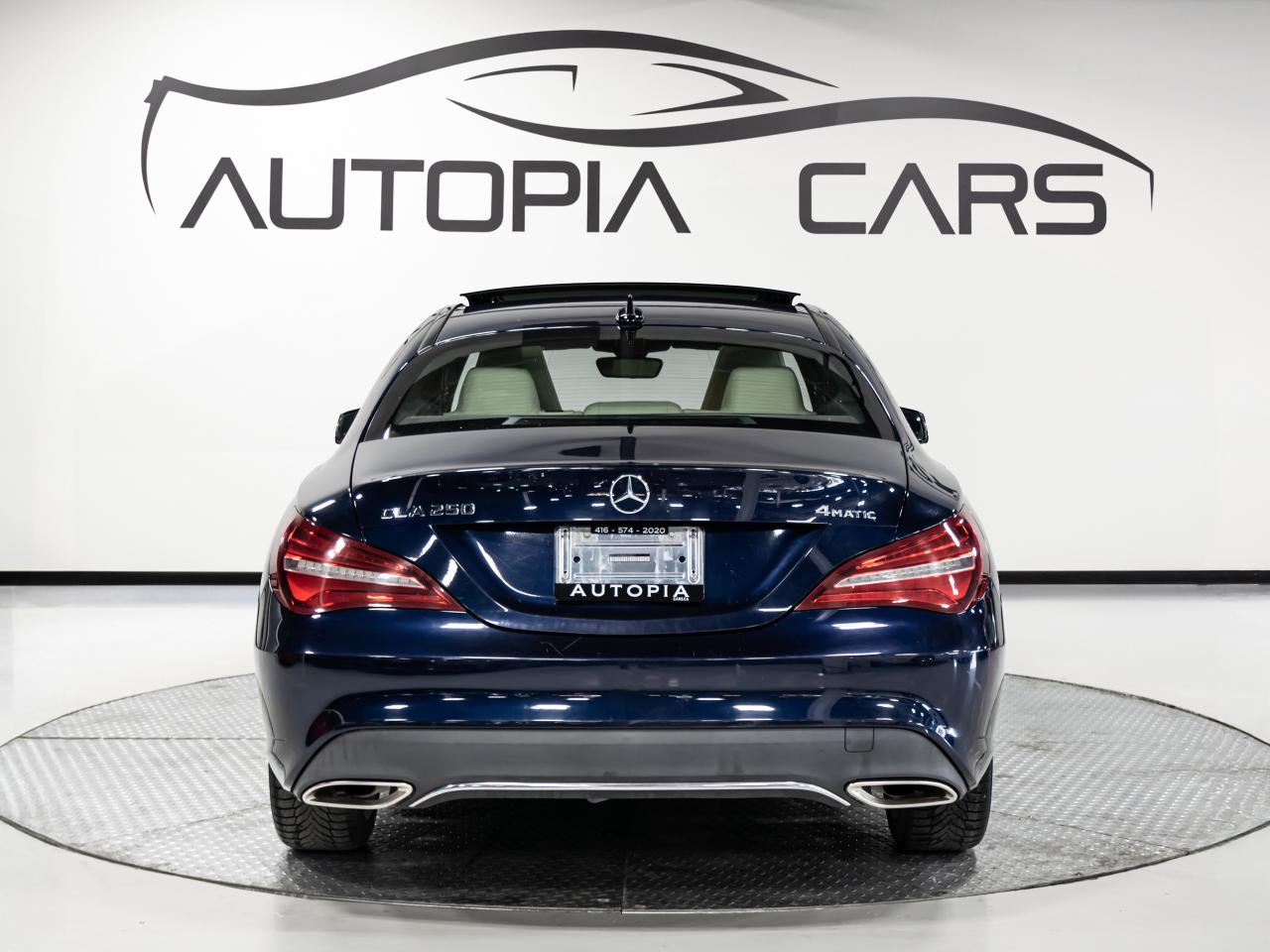 2018 Mercedes-Benz CLA CLA 250 4MATIC REAR VIEW CAMERA PANORAMIC SUNROOF Photo4