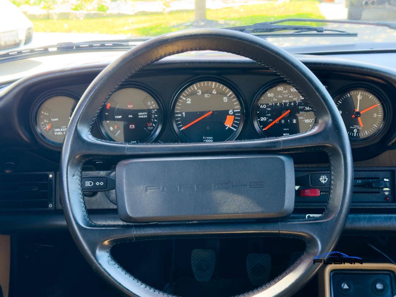 1988 Porsche 911 Carrera Coupe Tan Interior, Comprehensive Service Photo