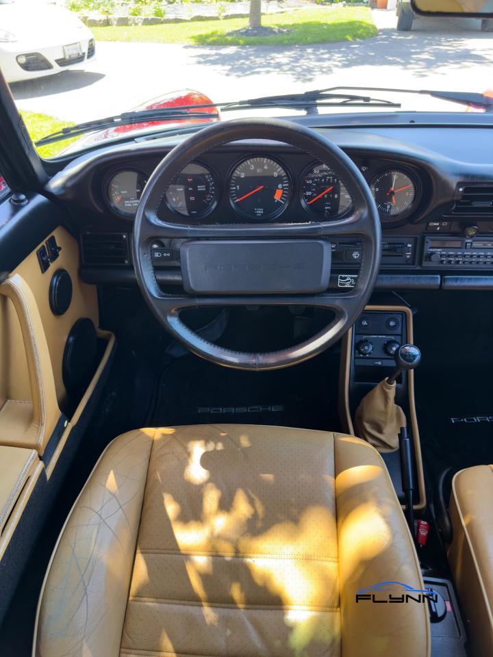 1988 Porsche 911 Carrera Coupe Tan Interior, Comprehensive Service Photo