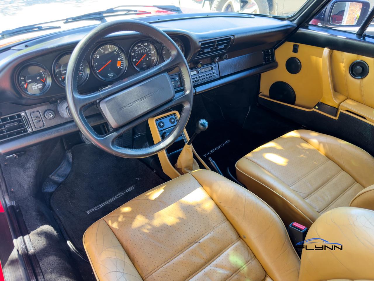1988 Porsche 911 Carrera Coupe Tan Interior, Comprehensive Service Photo