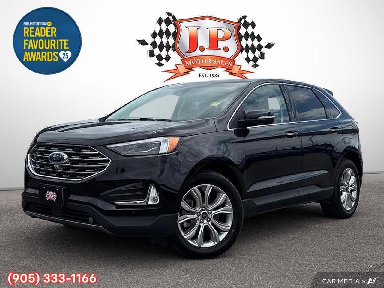 2022 Ford Edge Titanium BACKUP CAM   BLUETOOTH   HTD SEATS   KEYL Photo0
