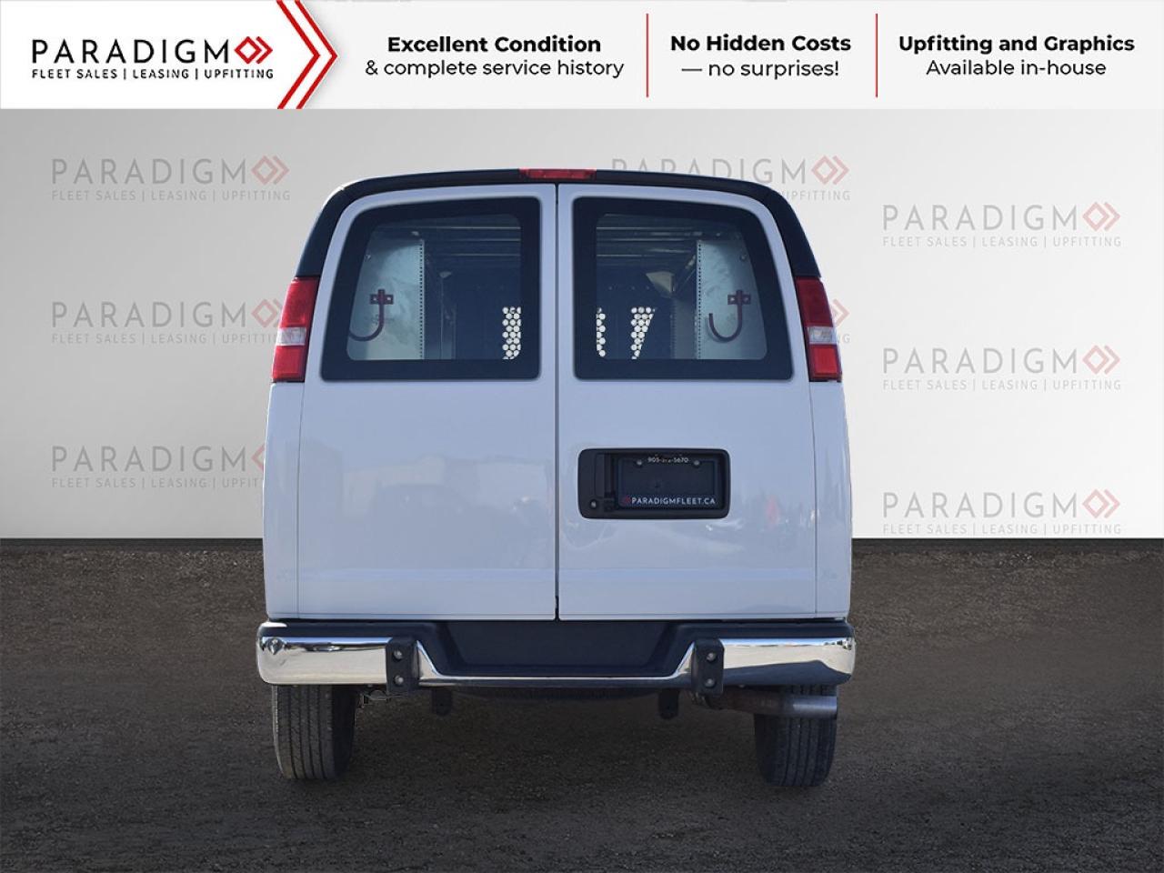 2024 Chevrolet Express Cargo Van 135"wb Low roof Ready to work! Photo