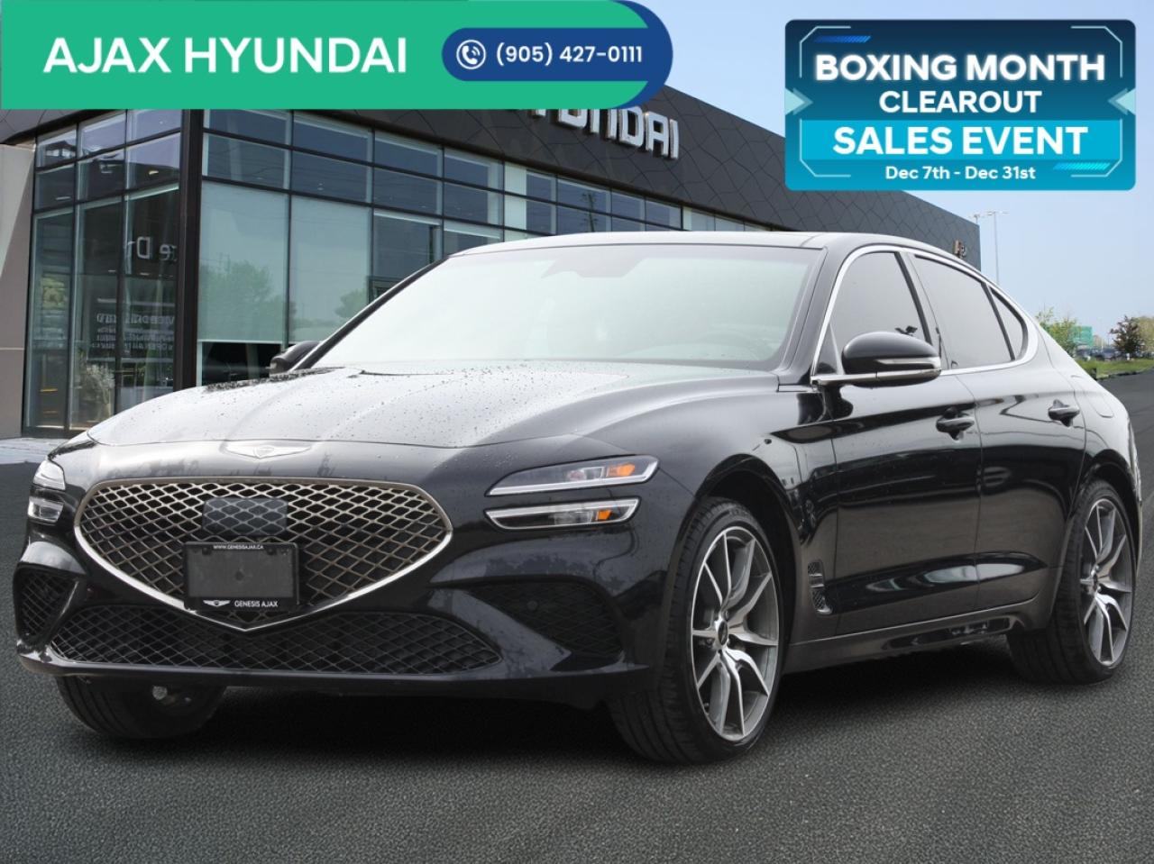 2025 Genesis G70 2.5T Advanced / Heated & Vent Seats / Bose Audio Photo0