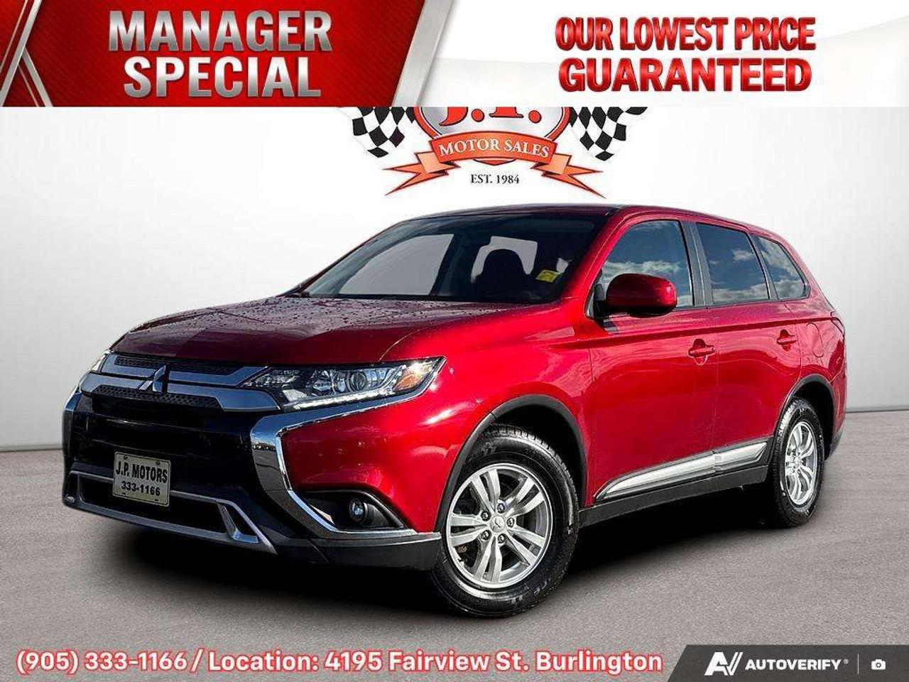 2020 Mitsubishi Outlander ES Apple CarPlay & Android Auto • 3rd-Row Seating • Heated Front Seats • SiriusXM® Satellite Radio • Keyless Entry Photo