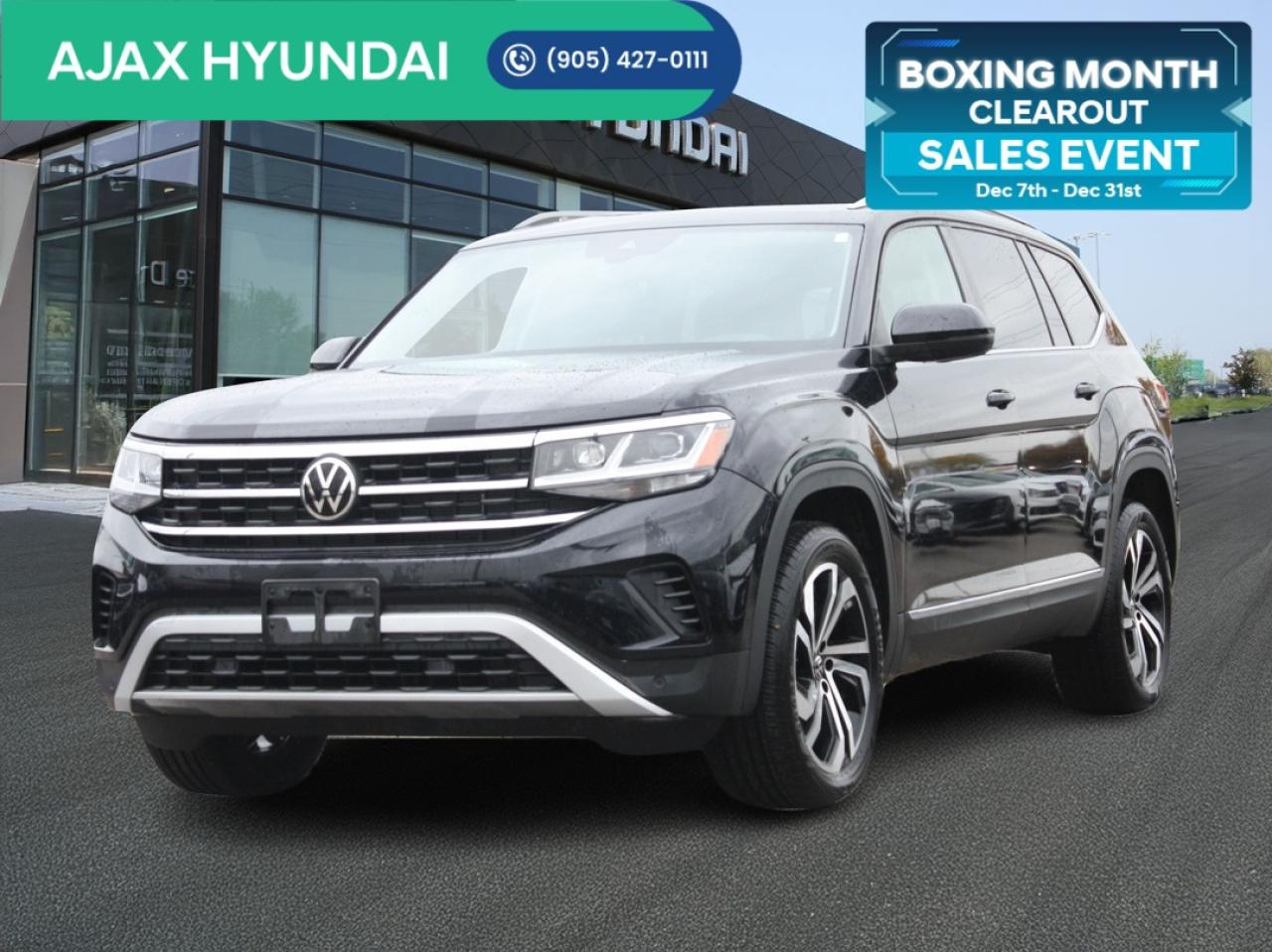 2022 Volkswagen Atlas Highline /4MOTION / Leather / Heated Seats /Sunrf Photo0