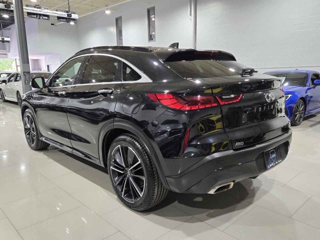 2022 Infiniti QX55 SENSORY AWD CVT NO ACCIDENTS Headsup Display Photo4