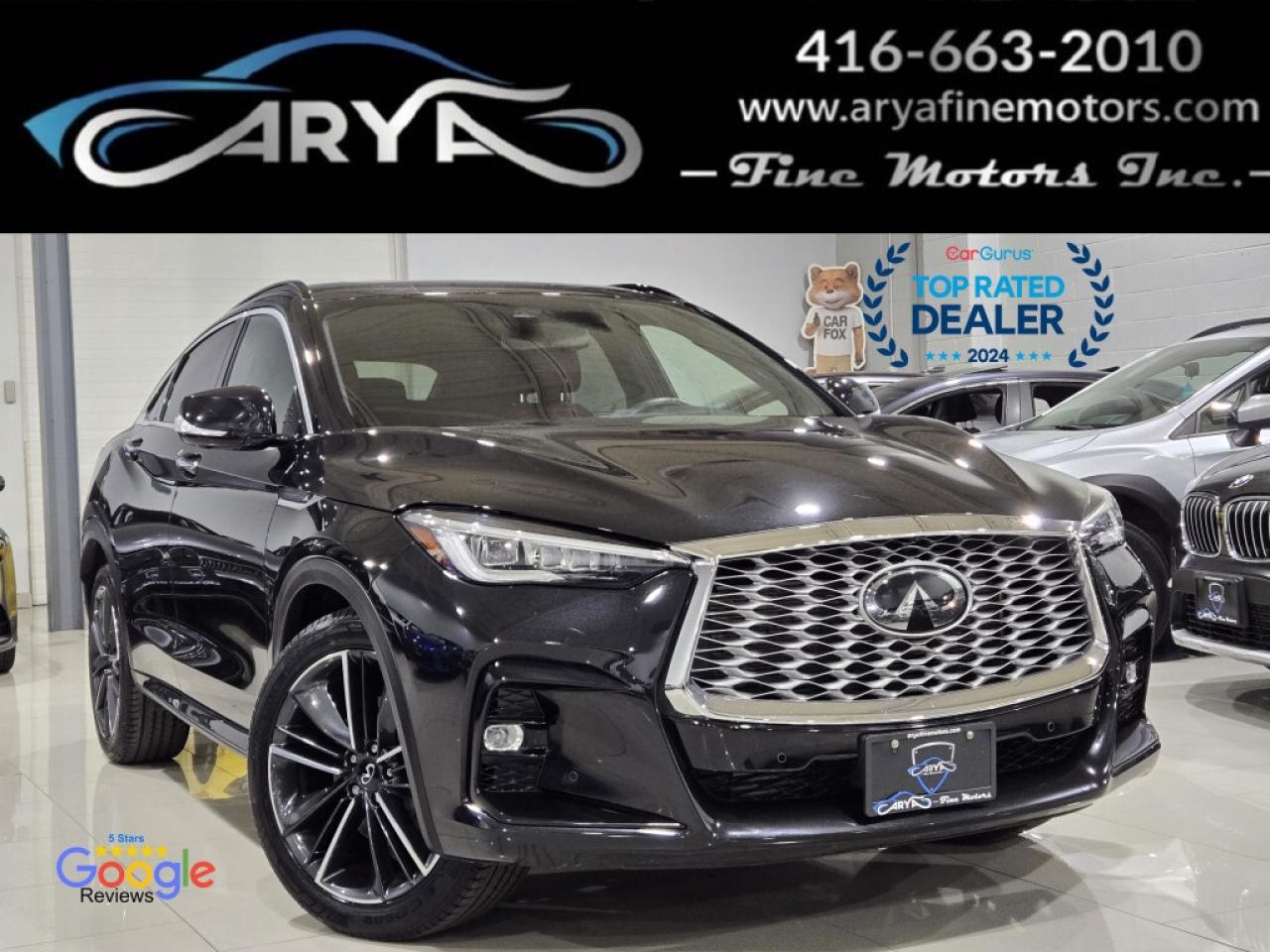 2022 Infiniti QX55 SENSORY AWD CVT NO ACCIDENTS Headsup Display Photo0