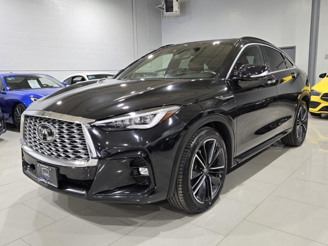 2022 Infiniti QX55 SENSORY AWD CVT NO ACCIDENTS Headsup Display Photo3