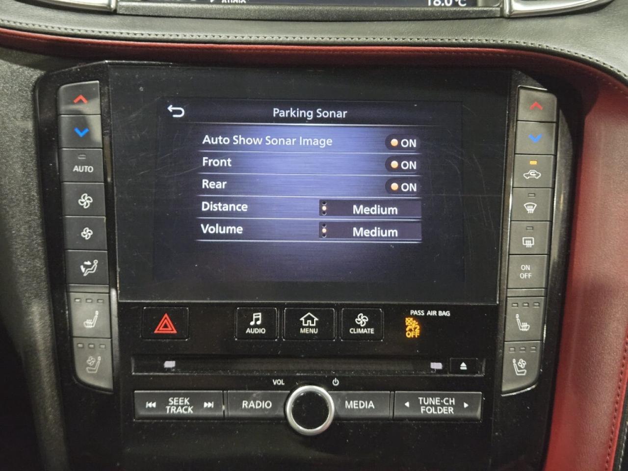 2022 Infiniti QX55 SENSORY AWD CVT NO ACCIDENTS Headsup Display Photo