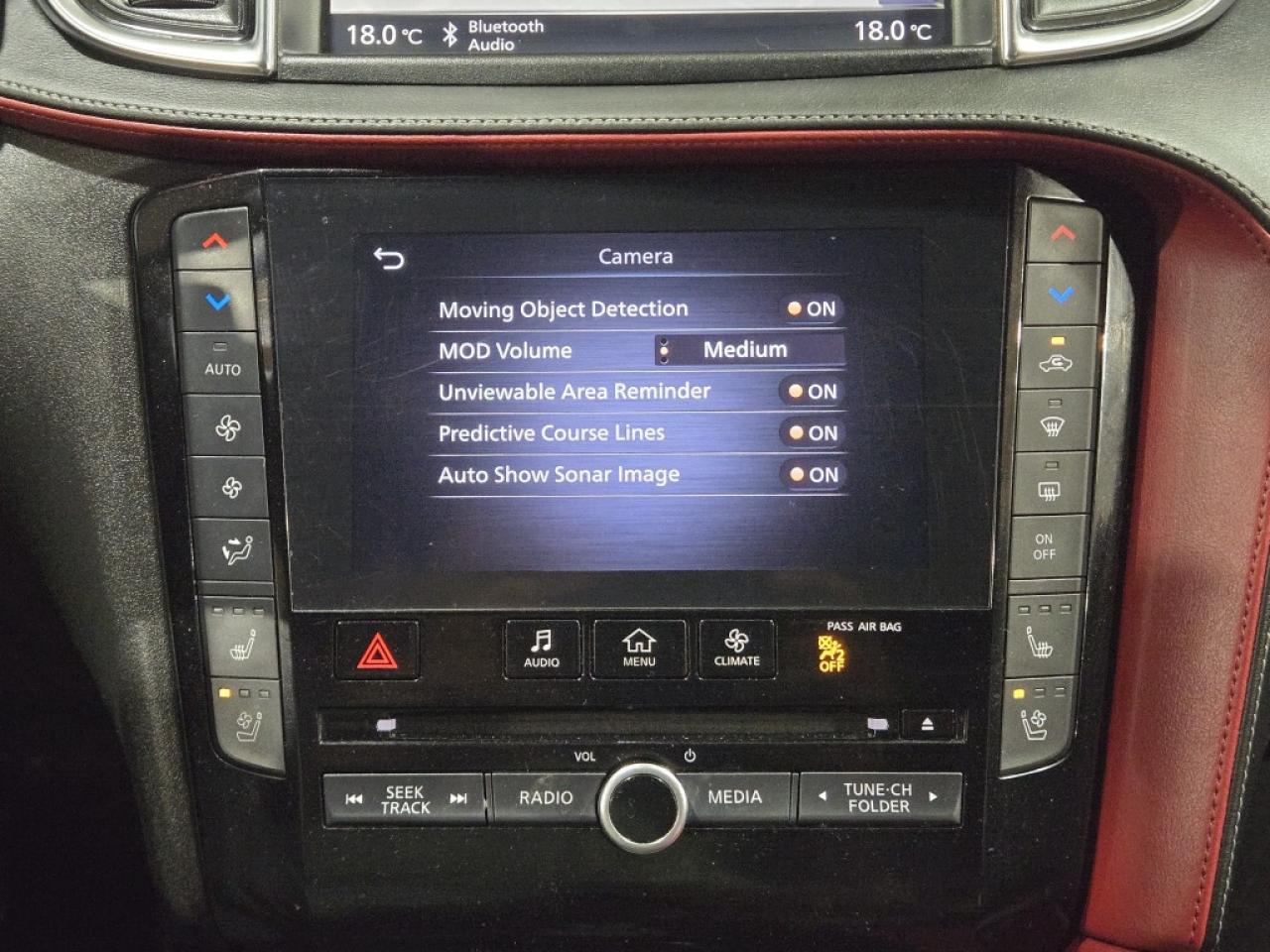 2022 Infiniti QX55 SENSORY AWD CVT NO ACCIDENTS Headsup Display Photo