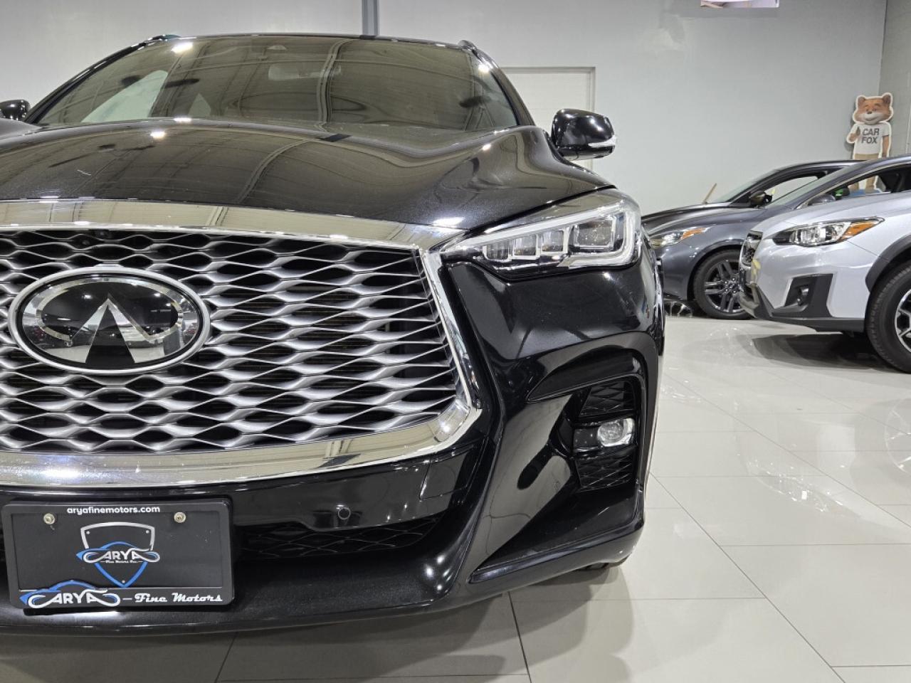 2022 Infiniti QX55 SENSORY AWD CVT NO ACCIDENTS Headsup Display Photo