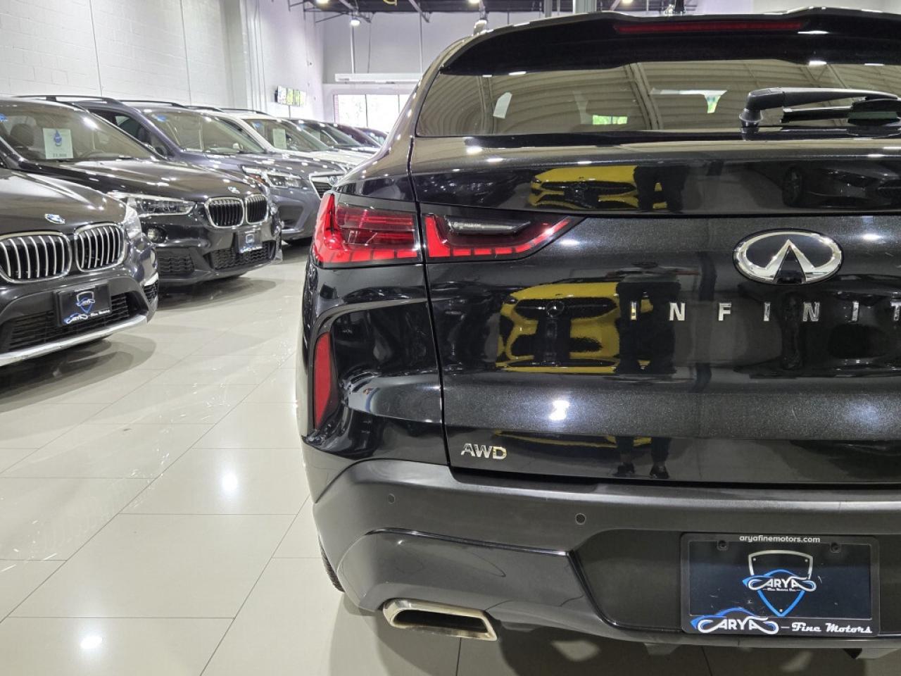 2022 Infiniti QX55 SENSORY AWD CVT NO ACCIDENTS Headsup Display Photo