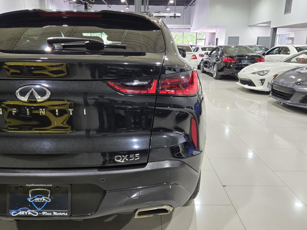 2022 Infiniti QX55 SENSORY AWD CVT NO ACCIDENTS Headsup Display Photo