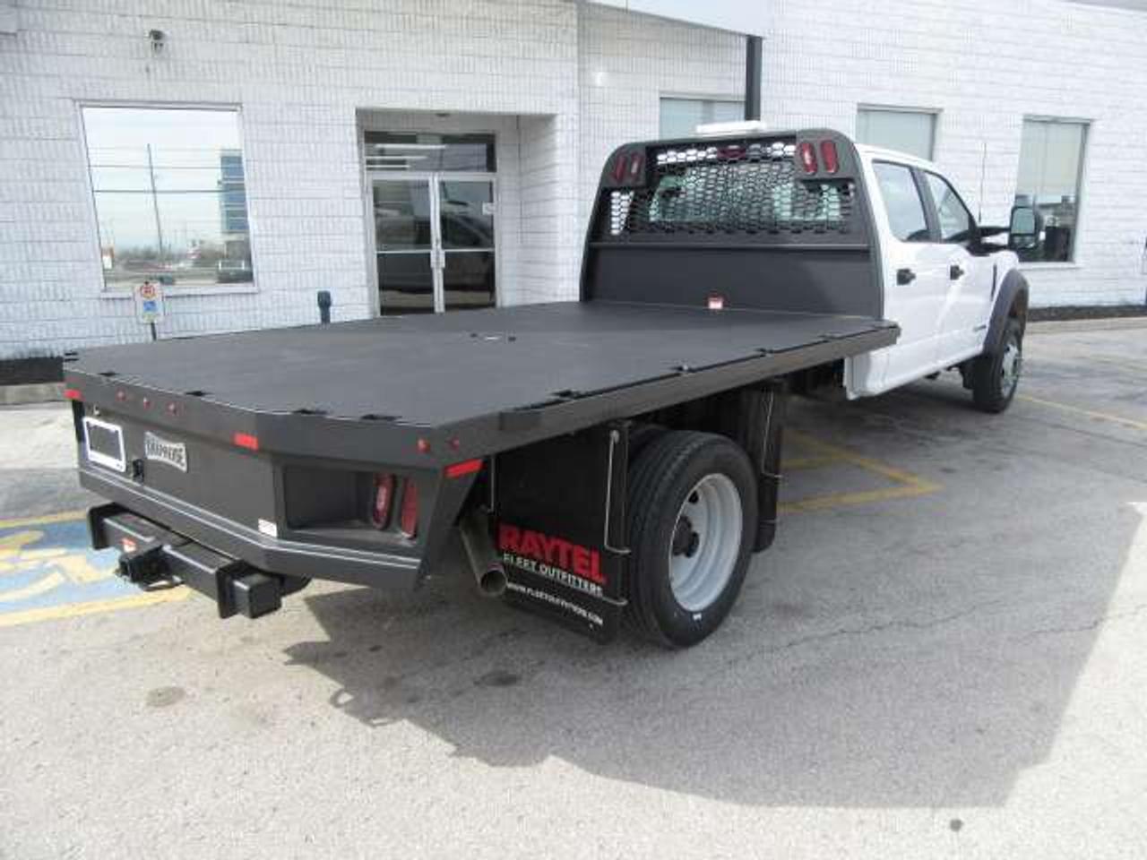 2022 Ford F-550 4X4 CREW CAB DIESEL 12FT FLAT DECK Photo