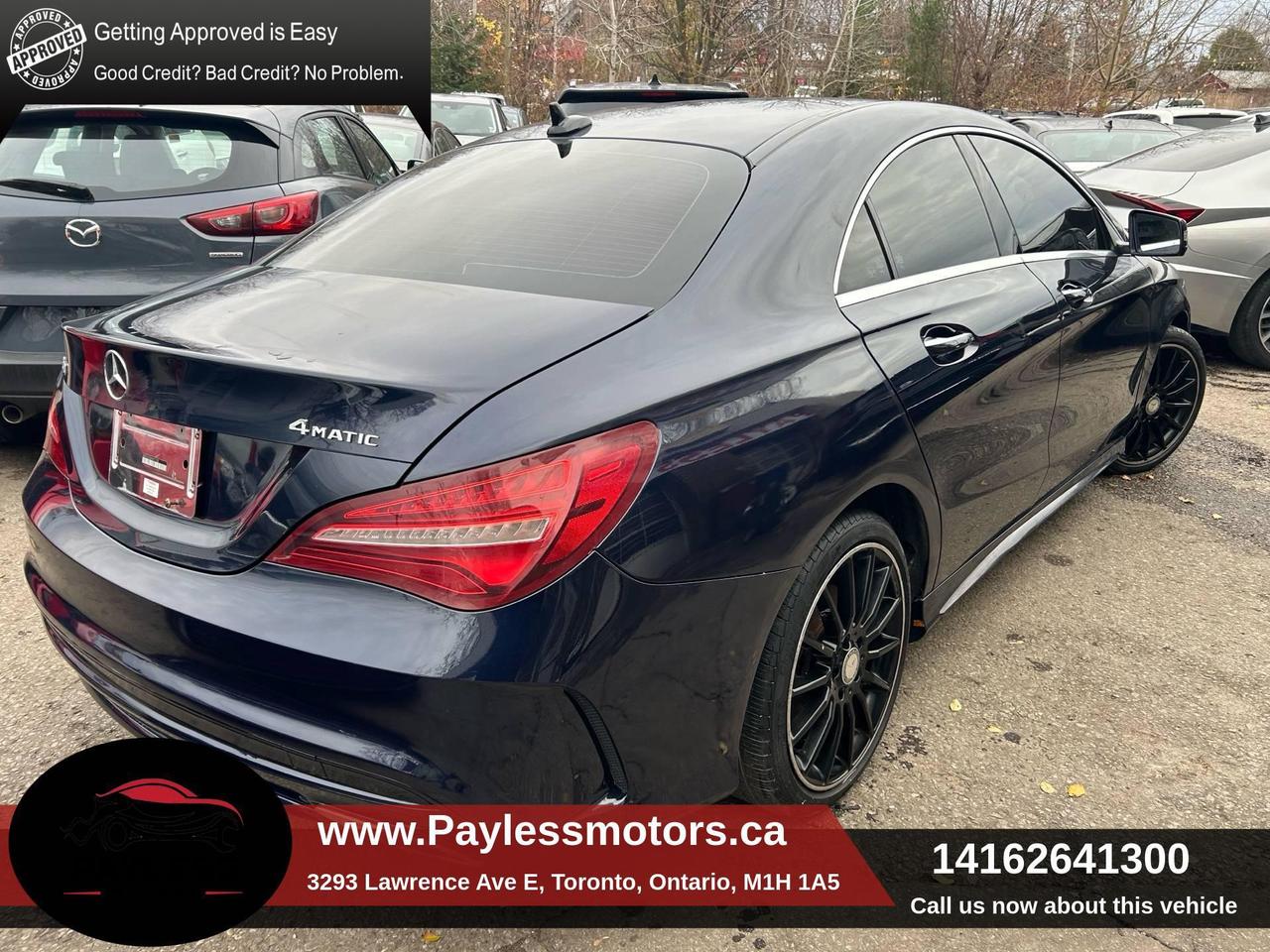 2017 Mercedes-Benz CLA-Class 4dr Sdn CLA 250 4MATIC Photo