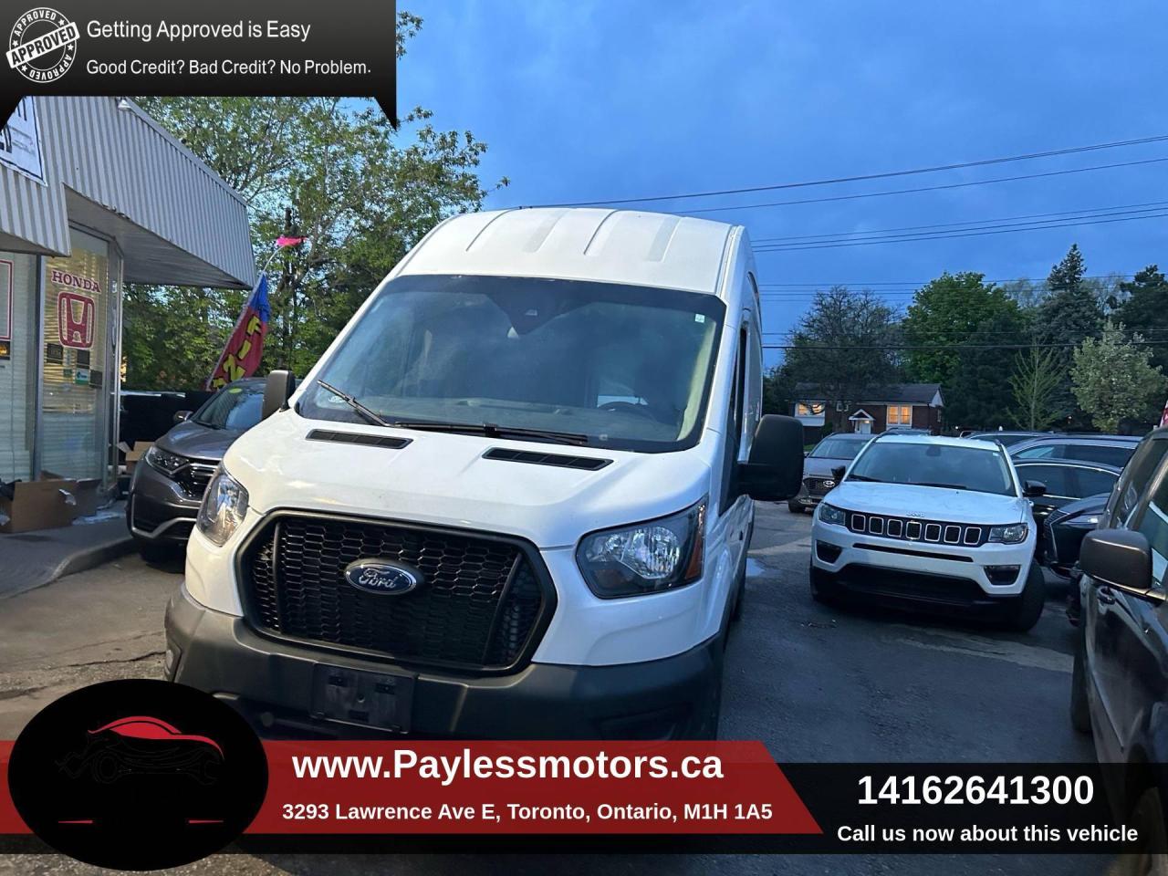 2021 Ford Transit Cargo Van T-250 148 EL Hi Rf 9070 GVWR RWD Photo4