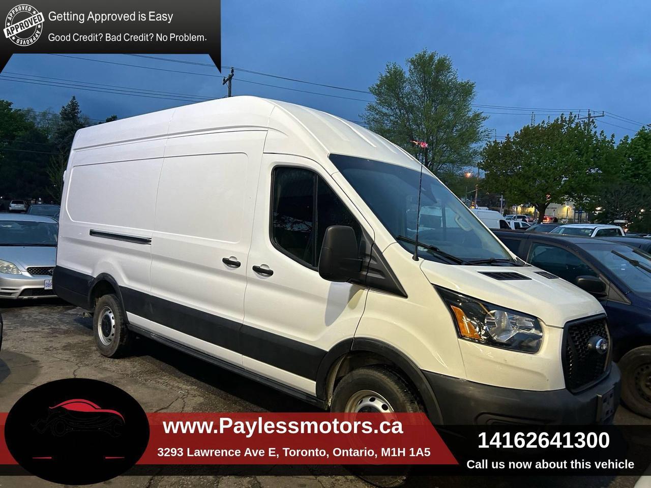 2021 Ford Transit Cargo Van T-250 148 EL Hi Rf 9070 GVWR RWD Photo2