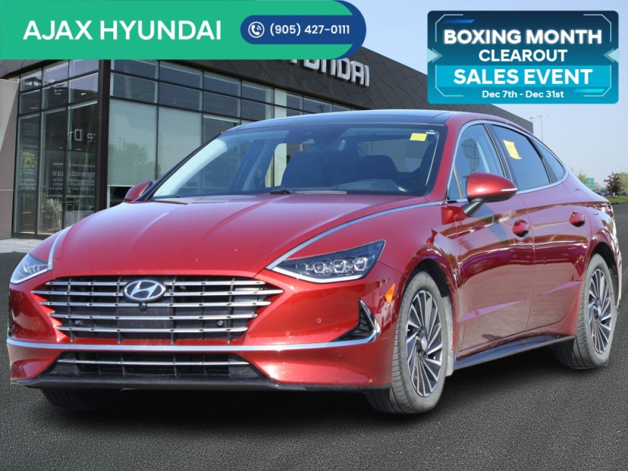 2023 Hyundai Sonata Hybrid Ultimate / Leather / Heated Seats / Sunroof / Nav Photo0