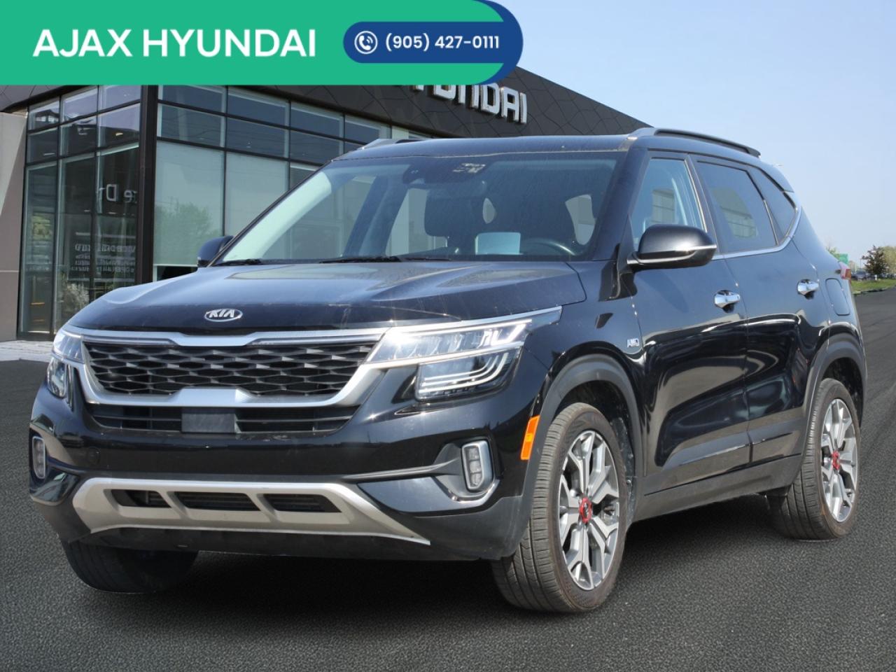 2021 Kia Seltos SX Turbo AWD / Heated Seats / Sunroof / Nav Photo0