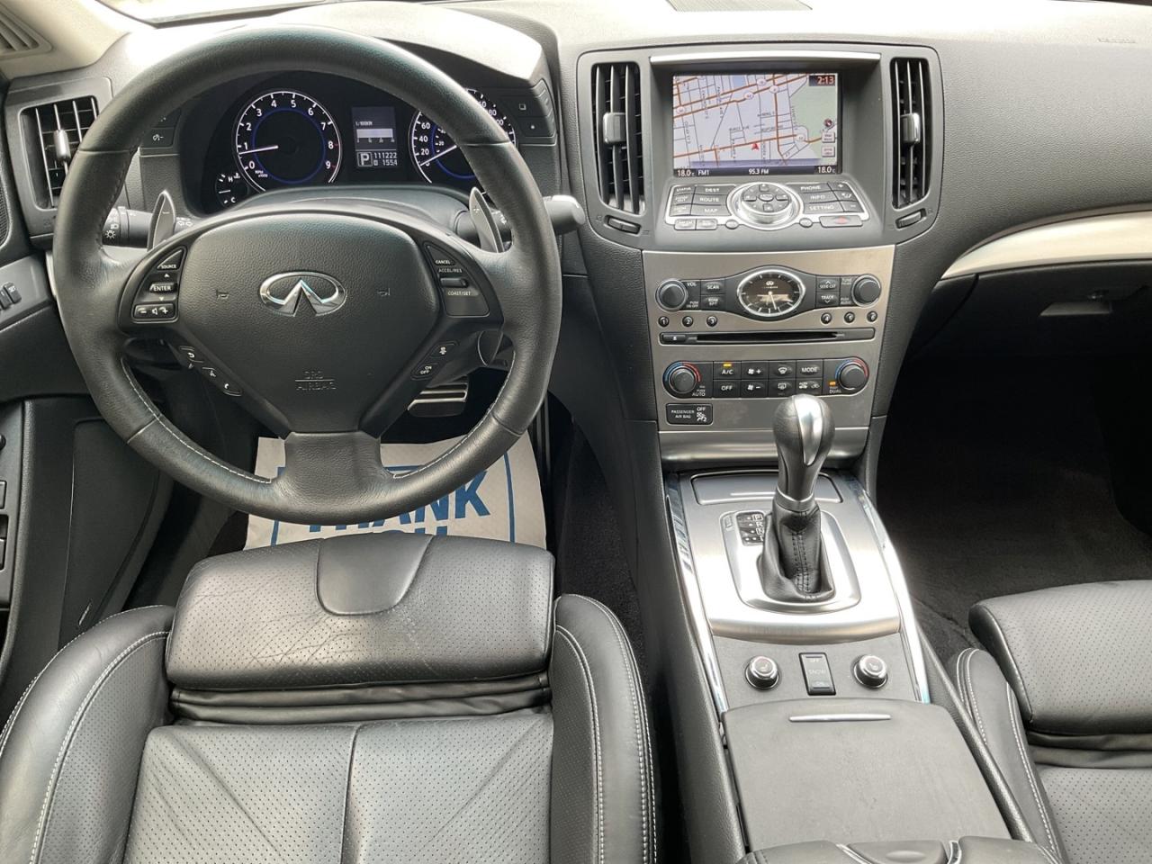 2012 Infiniti G 37XS AWD - LTHR! NAV! BACK-UP CAM! SUNROOF! Photo