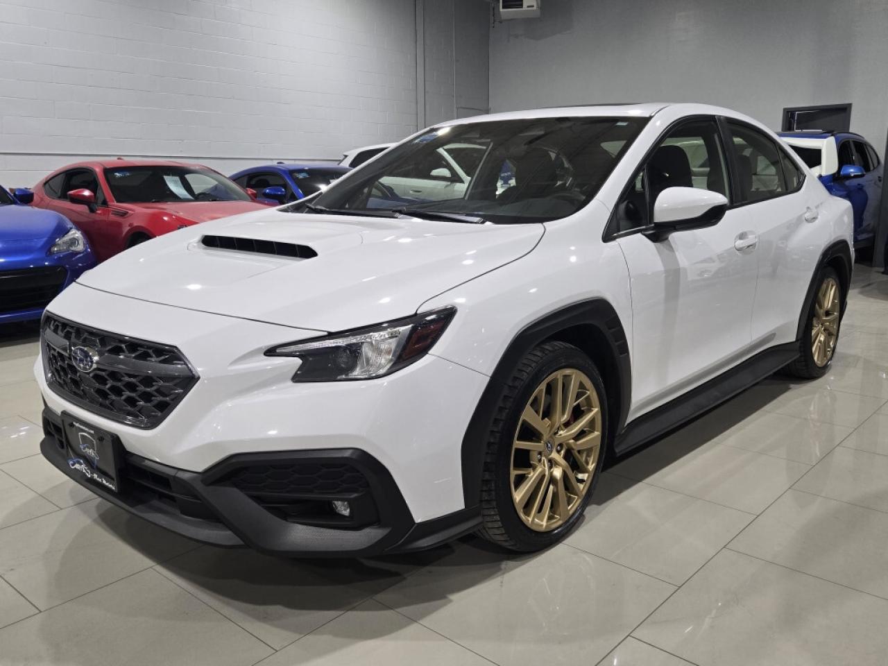 2023 Subaru WRX CVT SPORT W/EYESIGHT TECH 18 Gold Rims Red Caliper Photo3