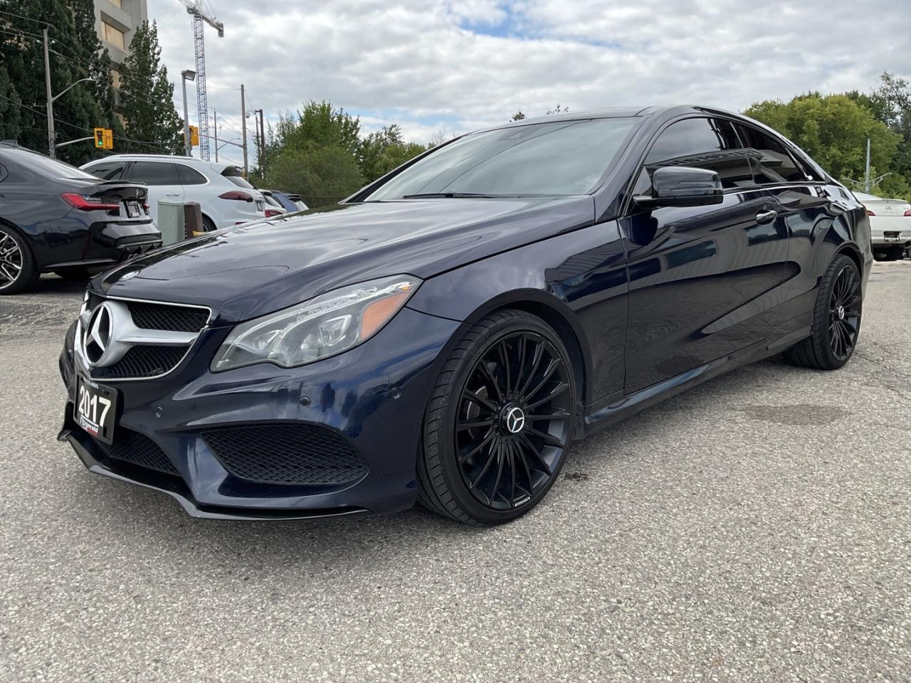 2017 Mercedes-Benz E-Class E400 4MATIC Coupe - LTHR! NAV! 360 CAM! BSM! PANO Photo2