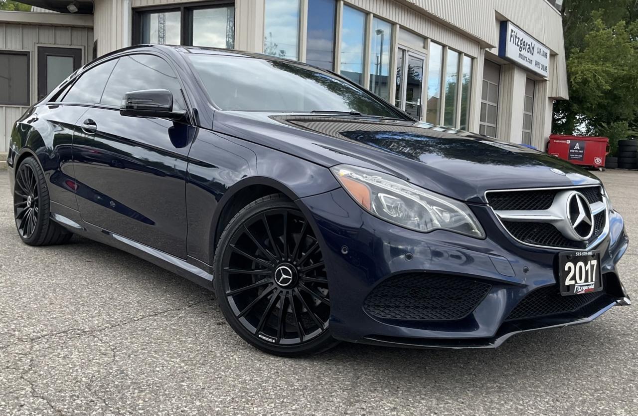 2017 Mercedes-Benz E-Class E400 4MATIC Coupe - LTHR! NAV! 360 CAM! BSM! PANO Photo0