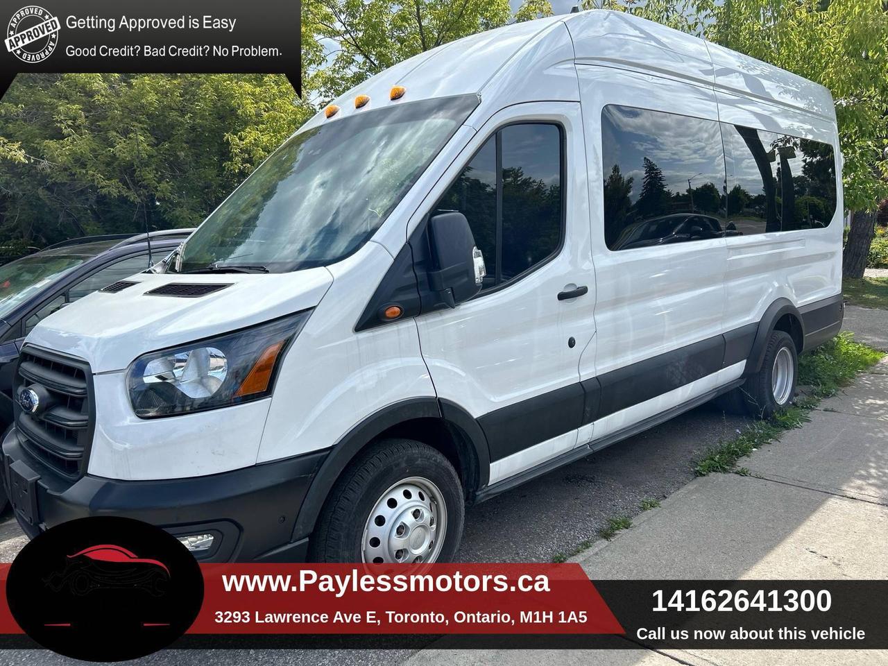 2020 Ford Transit Passenger Wagon T-350 HD 148 EL High Roof XL DRW RWD Photo0