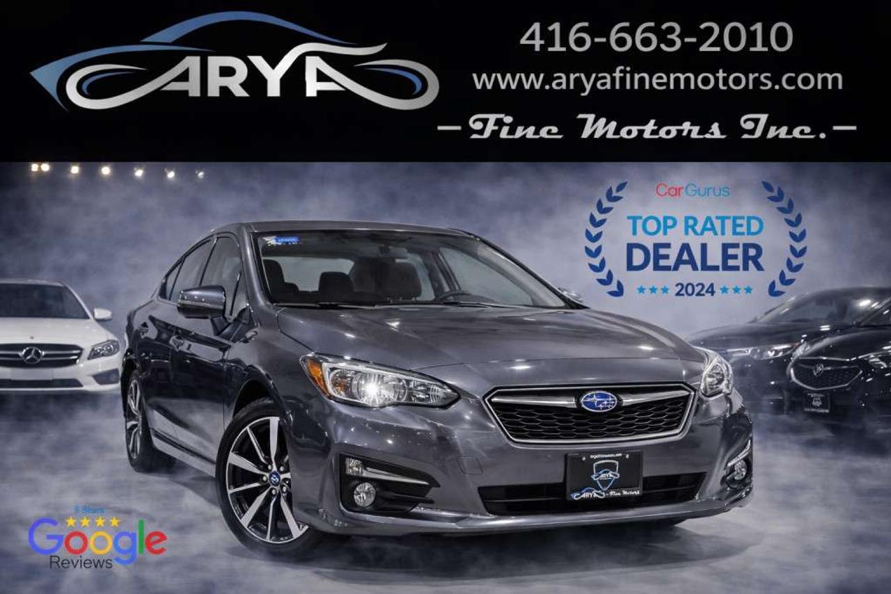 2018 Subaru Impreza TOURING PKG AWD 17 Alloy Wheels Automatic Sedan Apple CarPlay Heated Seat Foglights Photo