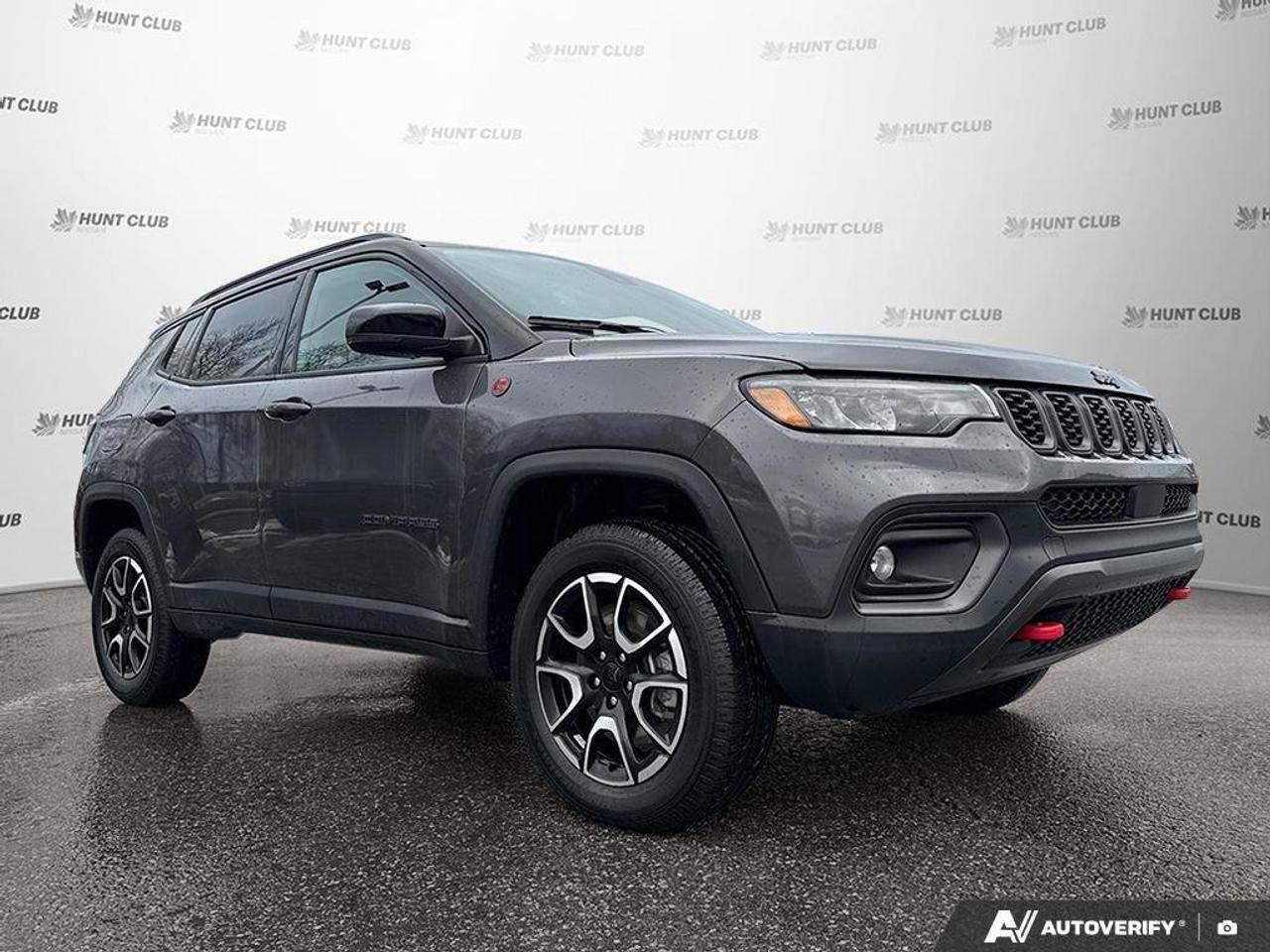 2024 Jeep Compass Trailhawk   Leather Seats   Android Auto   Apple C Photo