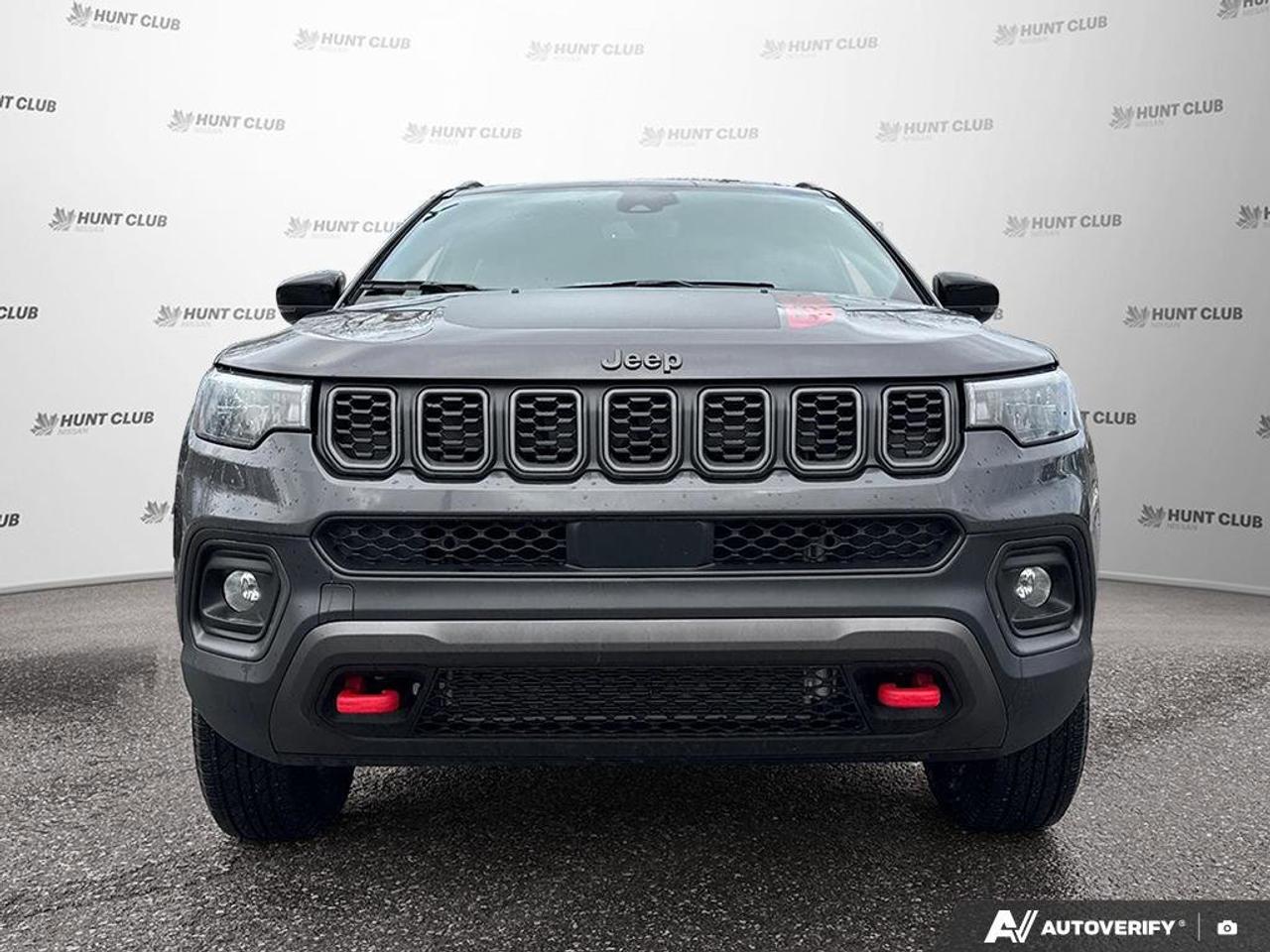 2024 Jeep Compass Trailhawk   Leather Seats   Android Auto   Apple C Photo