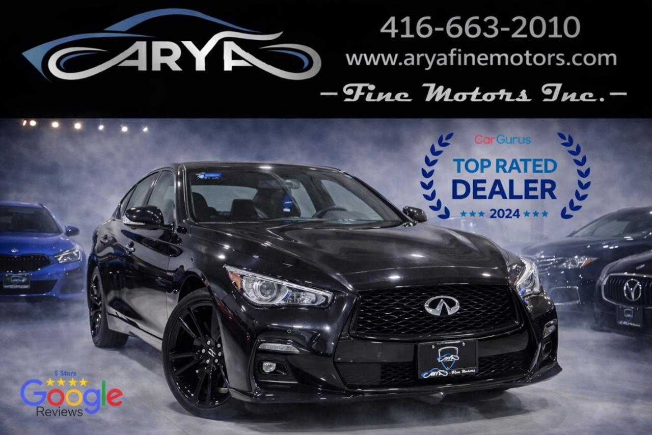2023 Infiniti Q50 SENSORY SIGNATURE EDITION 19 Black Wheels AWD Auto Photo