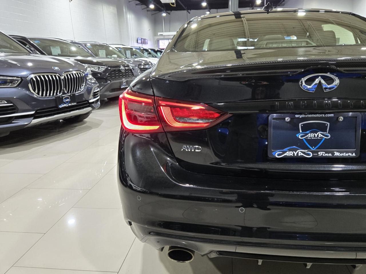 2023 Infiniti Q50 SENSORY SIGNATURE EDITION 19 Black Wheels AWD Auto Photo