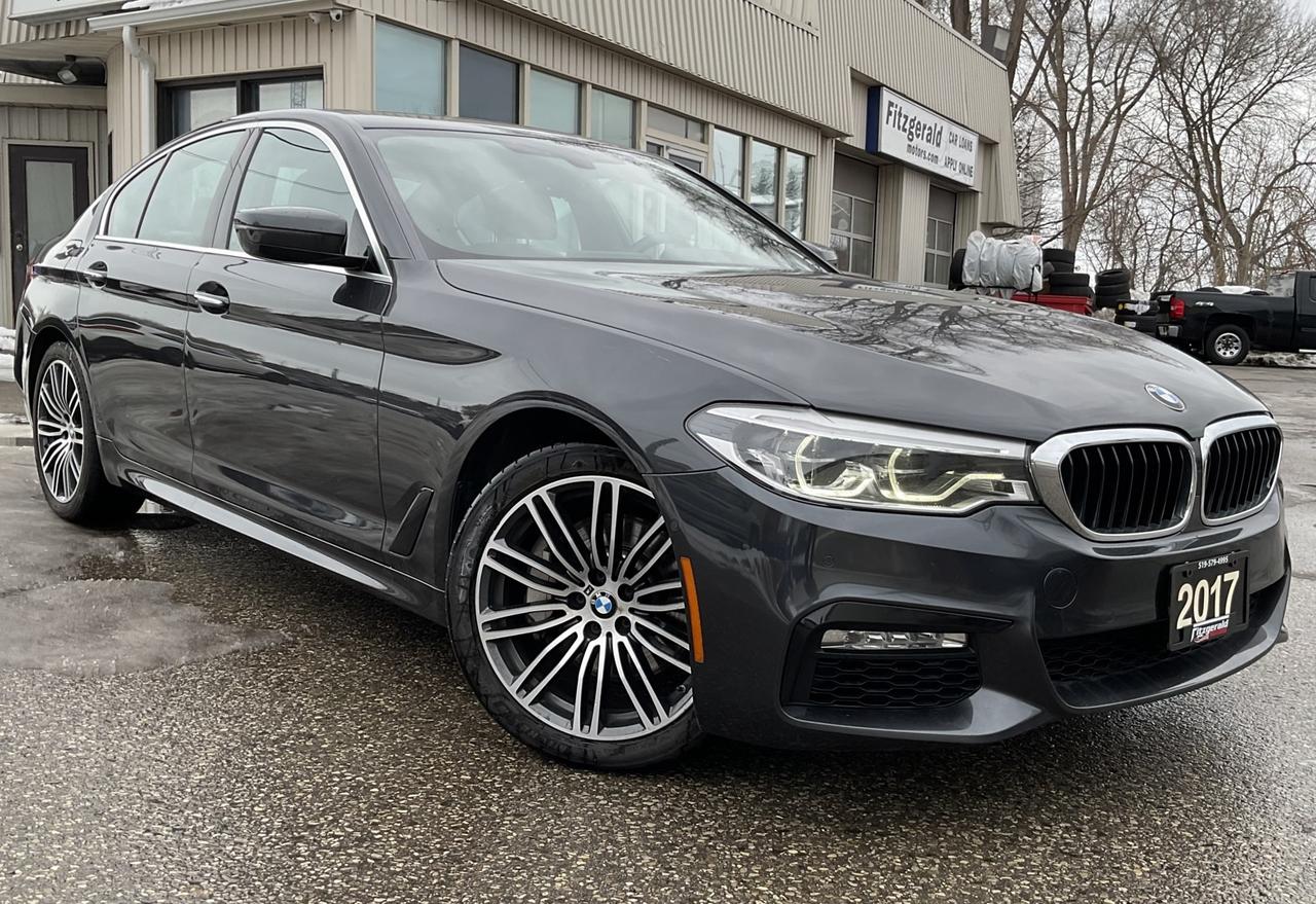 2017 BMW 5 Series 530i xDrive - M-PKG! LTHR! NAV! BACK-UP CAM! HUD! Photo