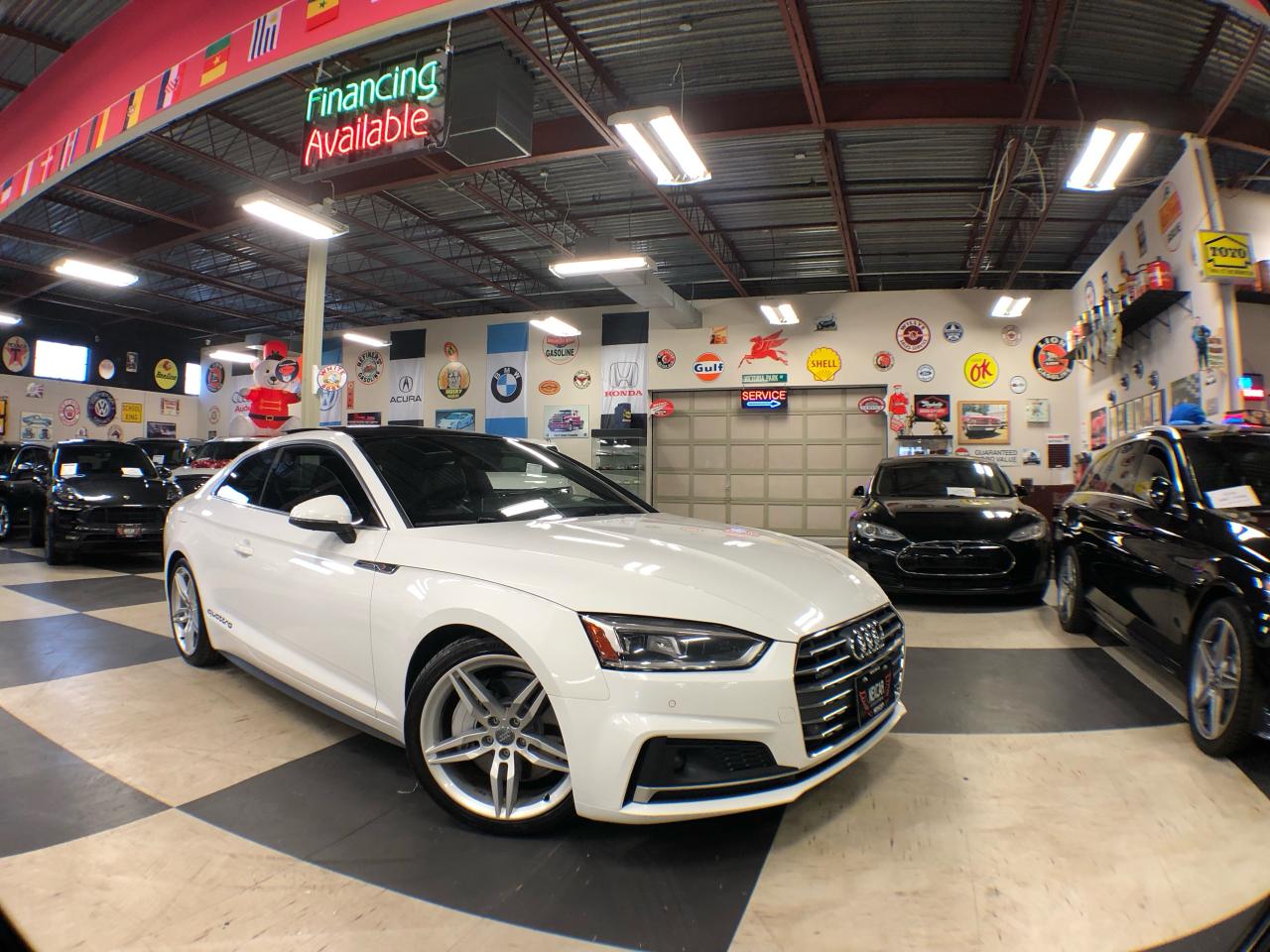 2018 Audi A5 TECHNIK S-LINE COUPE AWD LEATHER PAN/ROOF NAV CAME Photo0