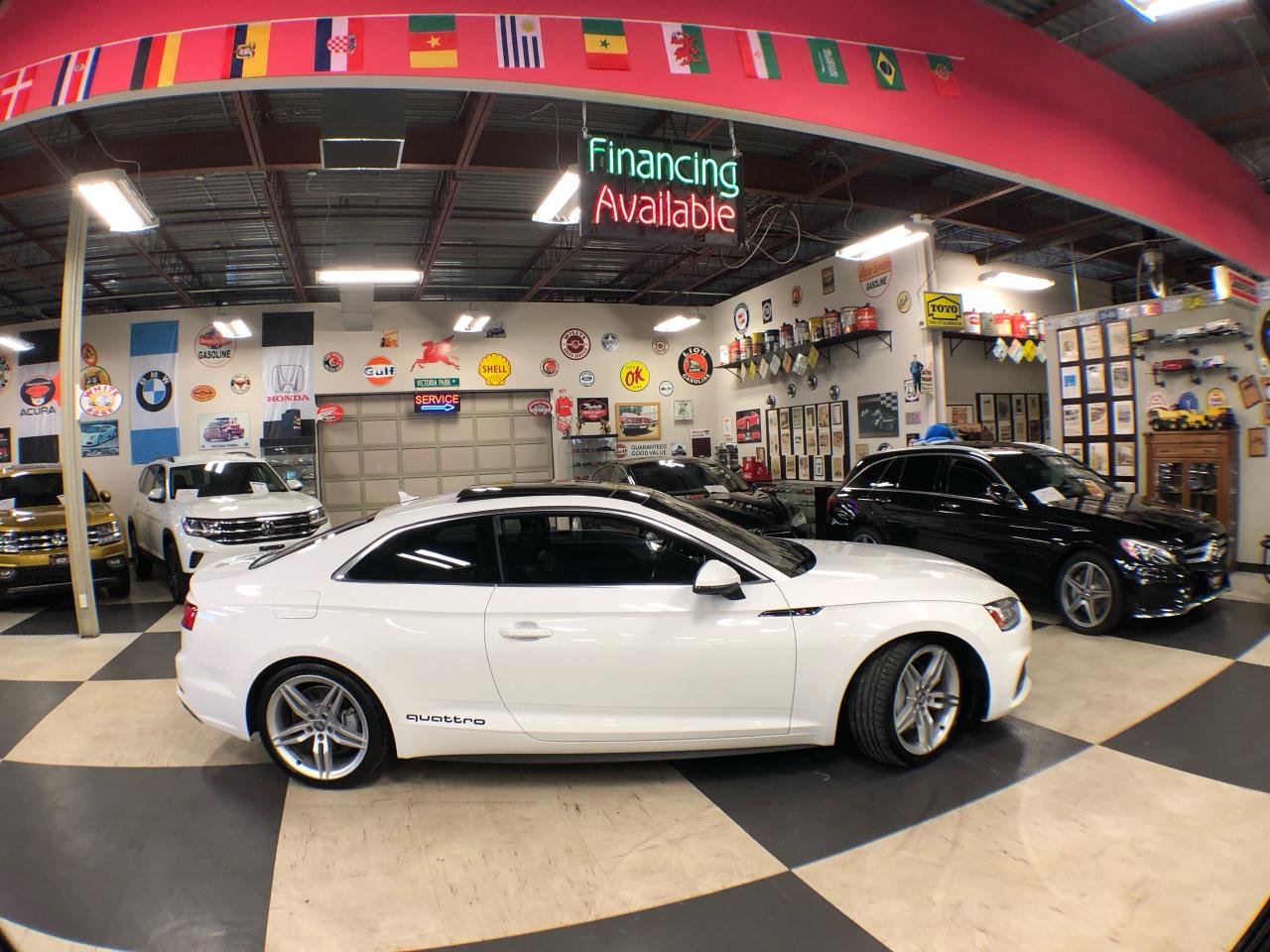 2018 Audi A5 TECHNIK S-LINE COUPE AWD LEATHER PAN/ROOF NAV CAME Photo