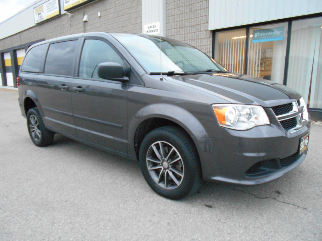 2016 Dodge Grand Caravan SE Plus-Wheelchair Accessible Rear Entry-Manual Photo