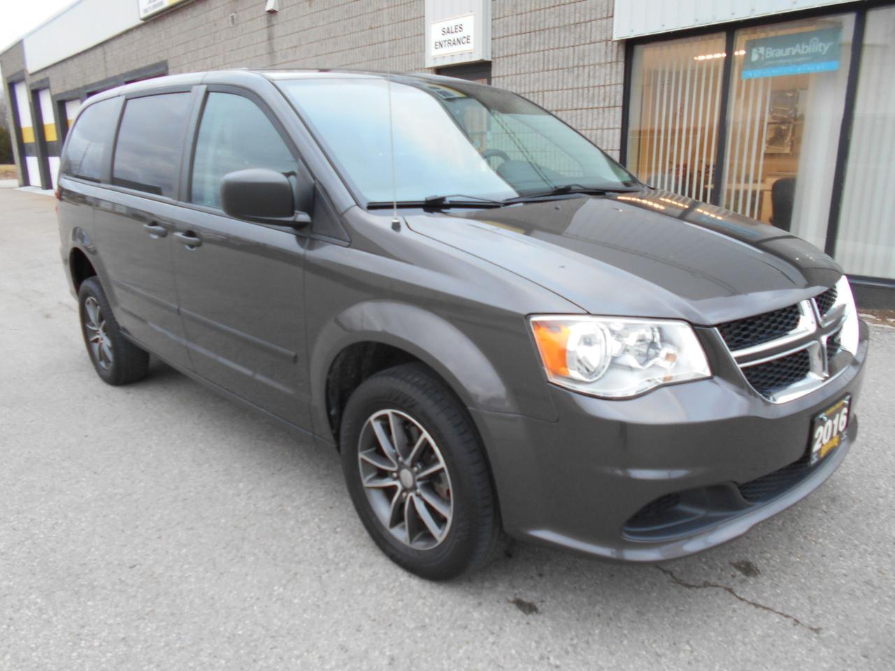 2016 Dodge Grand Caravan SE Plus-Wheelchair Accessible Rear Entry-Manual Photo