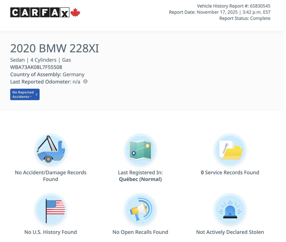 2020 BMW 2-Series 228i xDrive NO ACCIDENTS HEATED SEATS & STEERING Photo