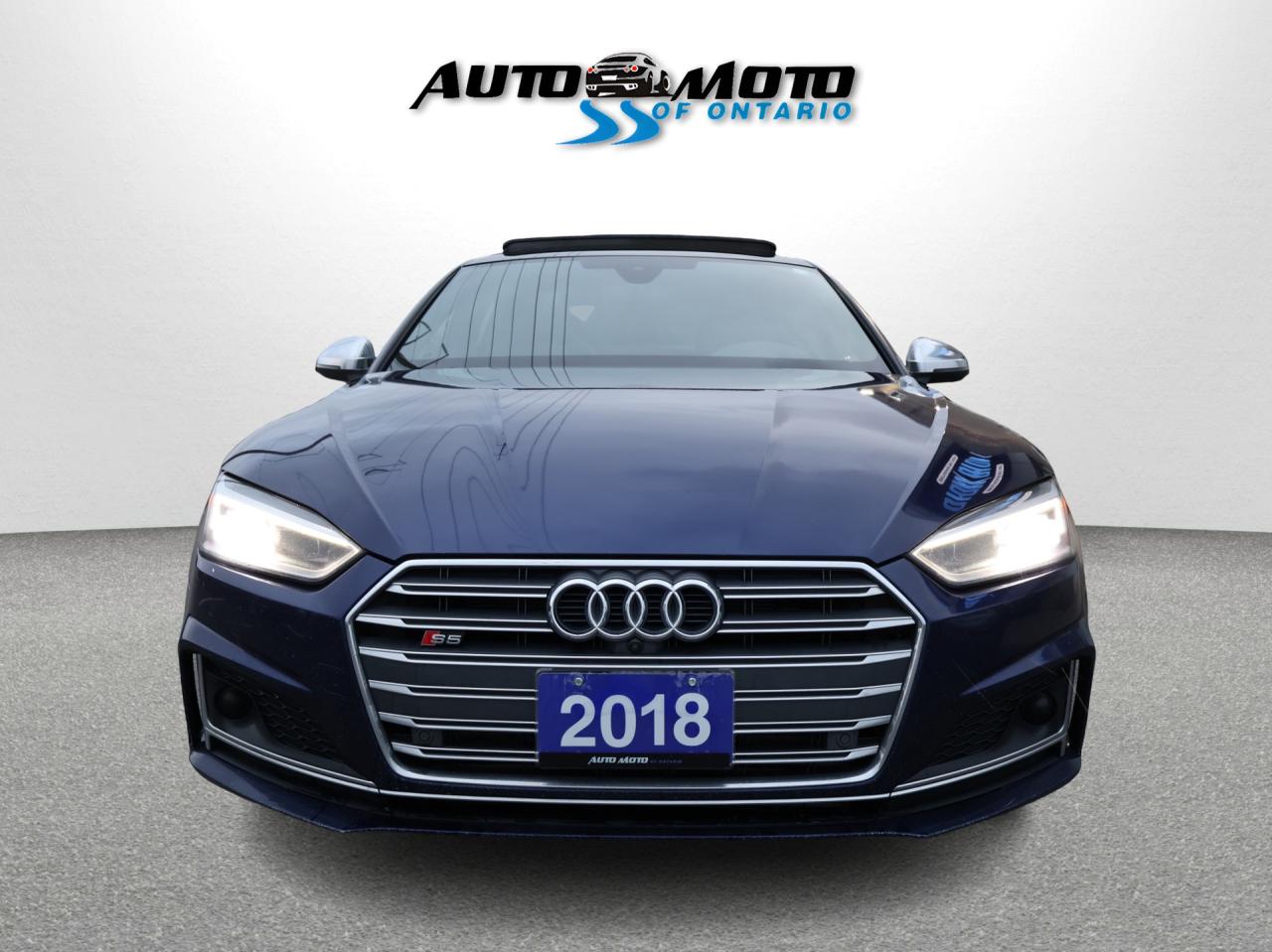 2018 Audi S5 TECH-S AWD CERTIFIED *ACCIDENT FREE*AUDI MAINTAIN* 360 CAMERA NAV BLUETOOTH HEATED LEATHER SUNROOF CRUISE ALLOYS - Photo #2