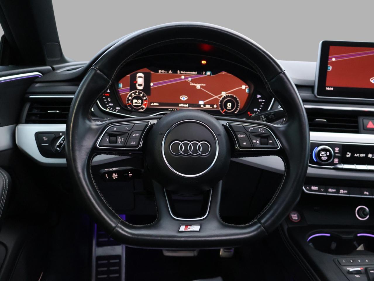 2018 Audi S5 TECH-S AWD CERTIFIED *ACCIDENT FREE*AUDI MAINTAIN* 360 CAMERA NAV BLUETOOTH HEATED LEATHER SUNROOF CRUISE ALLOYS Photo