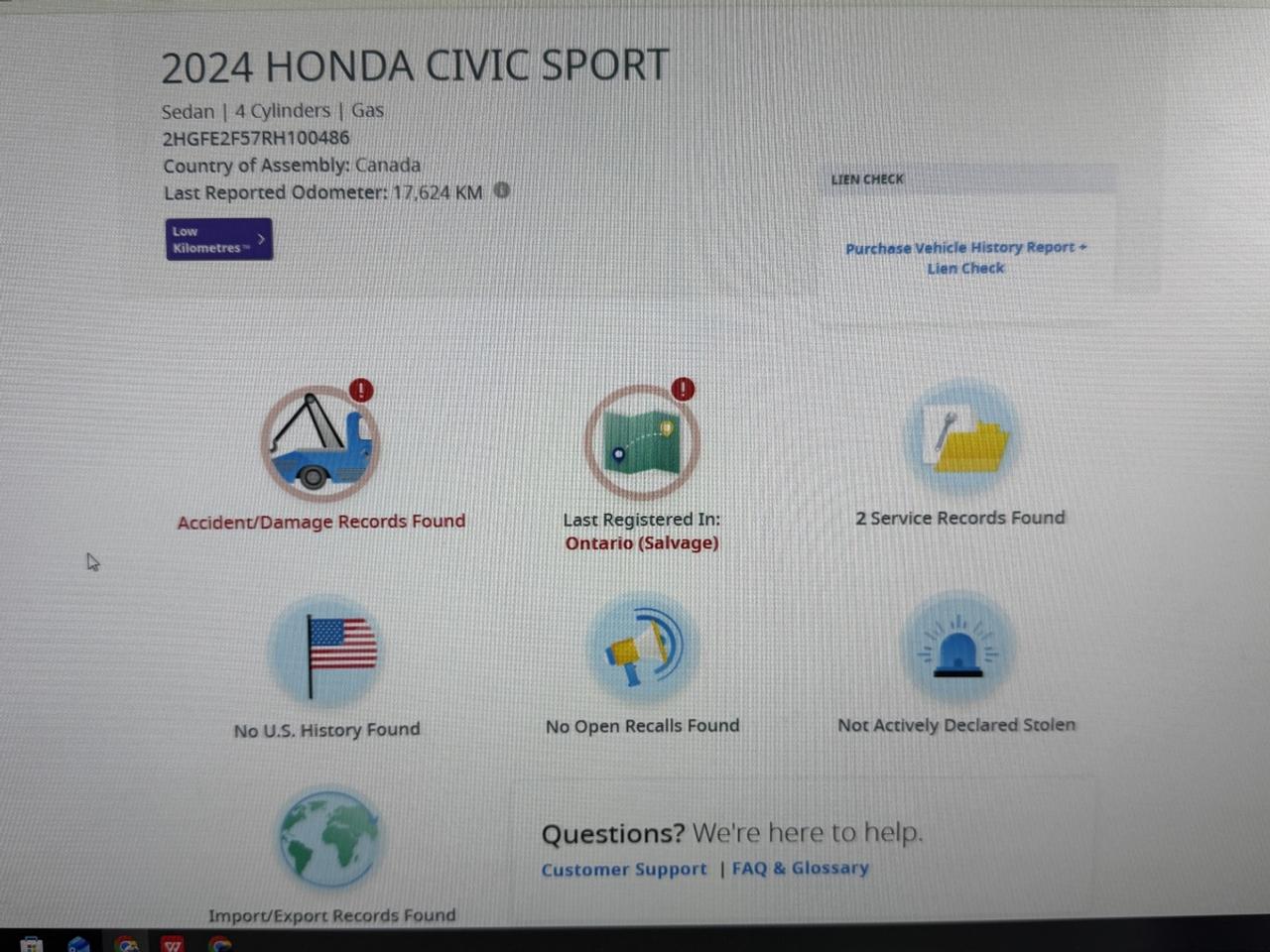 2024 Honda Civic Sport Photo